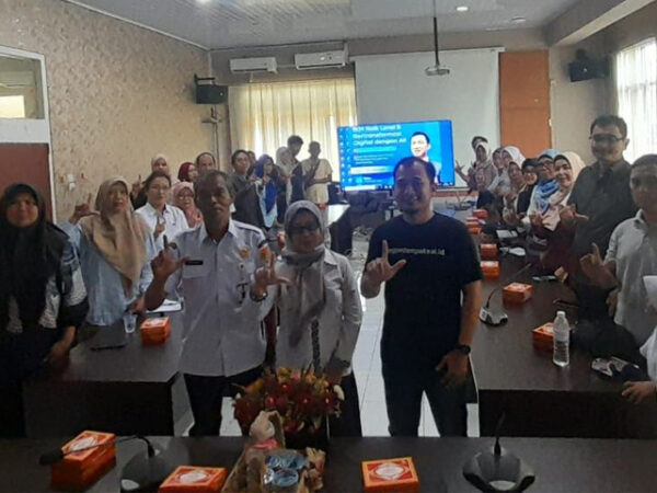 Pelatihan AI bagi IKM binaan Dinas Perindustrian dan Perdagangan Provinsi Lampung