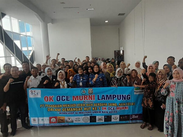 Pelatihan AI bagi UMKM Lampung kerjasama dengan OK OCE LAMPUNG