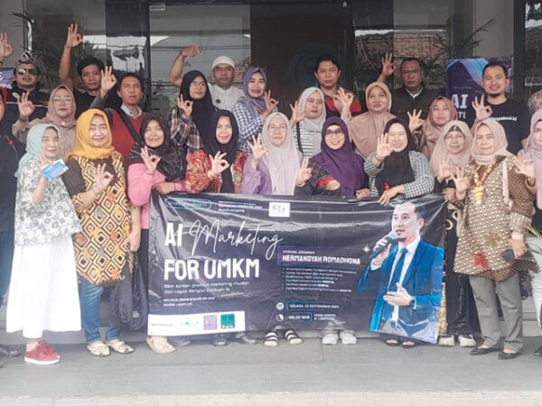 Pelatihan AI marketing for UMKM binaan OK OCE MURNI Lampung